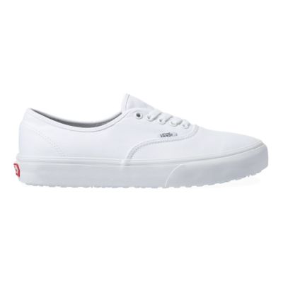 vans running shoes white