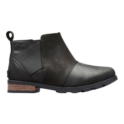 sorel women's emelie chelsea waterproof casual boots