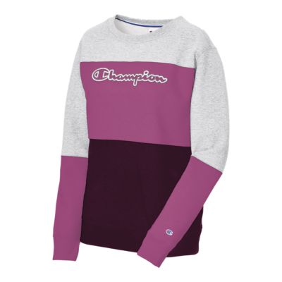 fuchsia champion sweatshirt