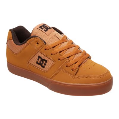 dc shoes brown suede