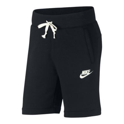 nike sportswear heritage fleece shorts