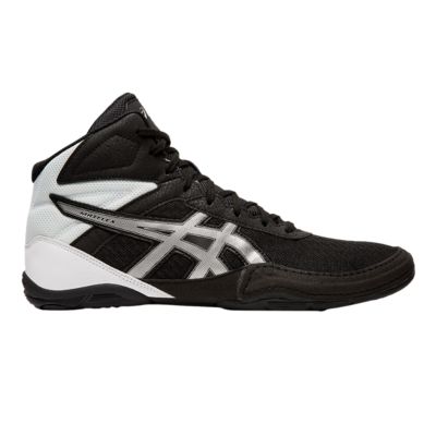 all white asics wrestling shoes