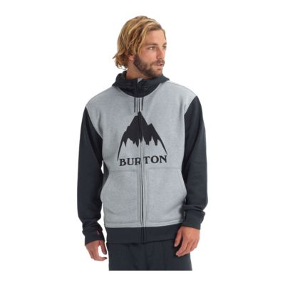 burton black hoodie