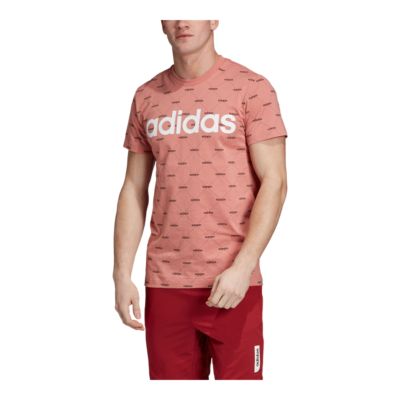 adidas pink shirt mens