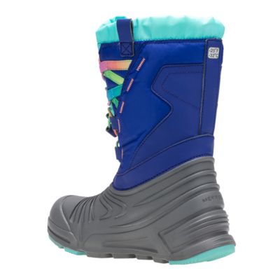 turquoise winter boots