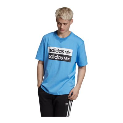 adidas double logo t shirt