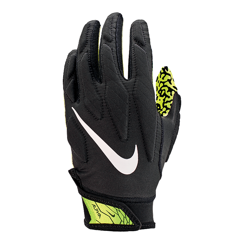 Nike Youth Superbad 5.0 Football Glove-Black/Volt | Sport Chek