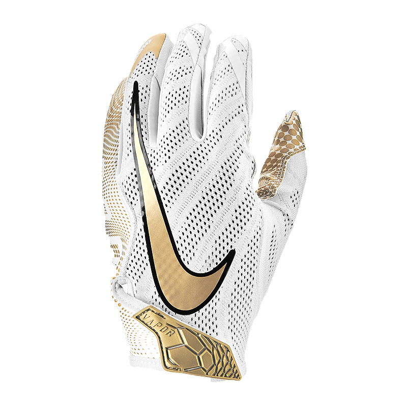 Nike Vapor Knit 3 0 Football Glove White Gold Sport Chek