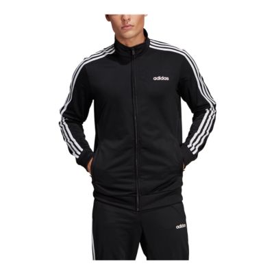 adidas men's essential tricot jacket