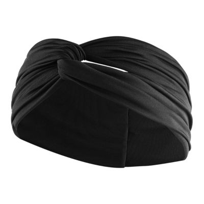 Nike Twisted Knot Headband Black/White Sport Chek