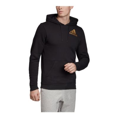 adidas sport id logo hoodie