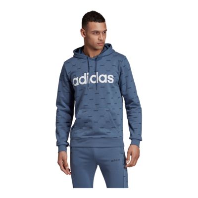 adidas logo hoodie men's