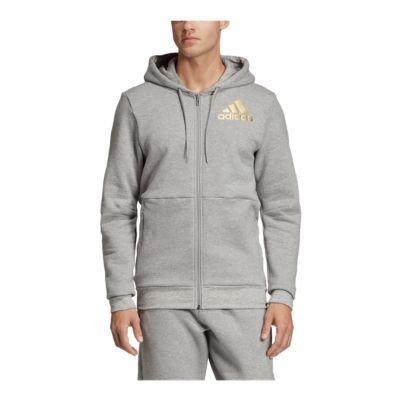 adidas sport id full zip hoodie