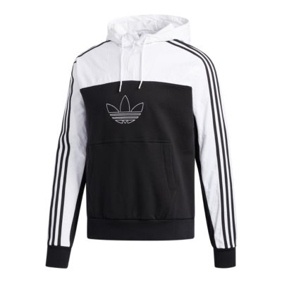 adidas mixed hoodie
