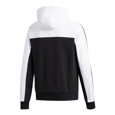 adidas mixed hoodie