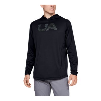 under armour black and camo hoodie