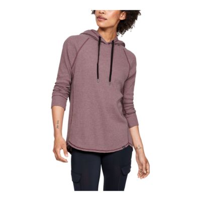 purple under armour hoodie women's