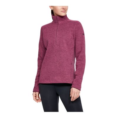 under armour wintersweet half zip top