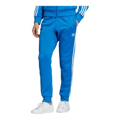 adidas originals blue track pants