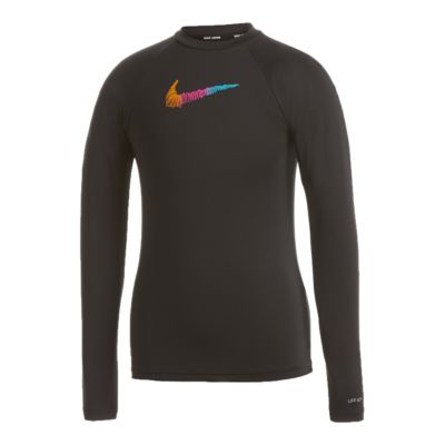 nike solid long sleeve hydroguard