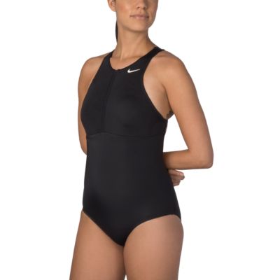 nike high neck one piece swimsuit