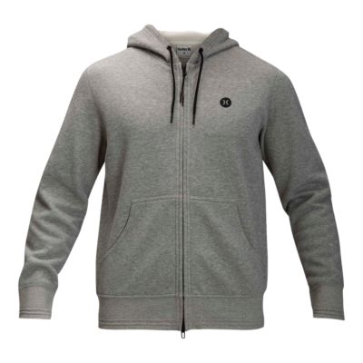 hurley full zip hoodie