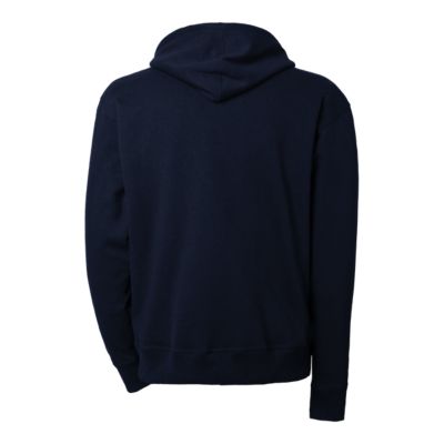 champion men's powerblend full zip fleece hoodie