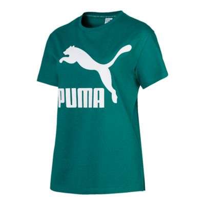 teal puma shirt