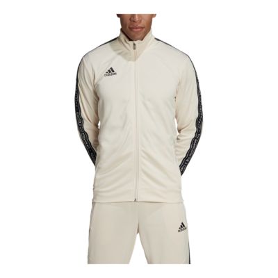 adidas mens white jacket