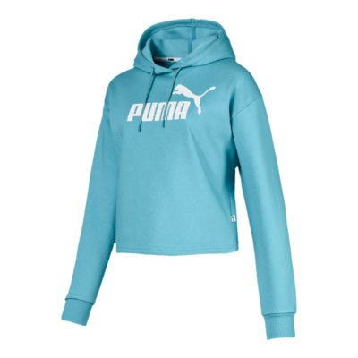 puma blue hoodie womens