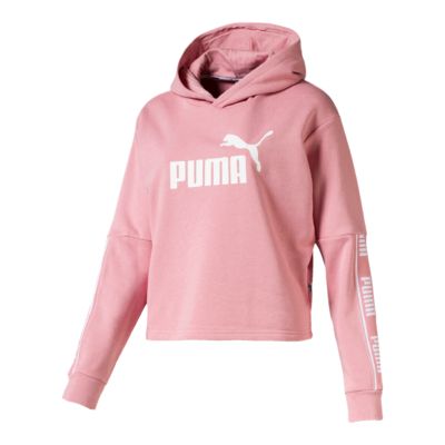 puma grey hoodie womens