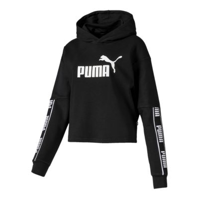 womens black puma sweatshirt