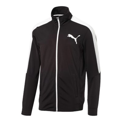 puma black track jacket