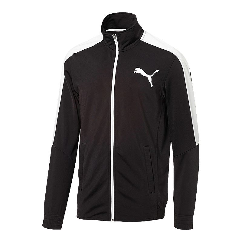 PUMA Men's Contrast Track Jacket - PUMA Black | Sport Chek