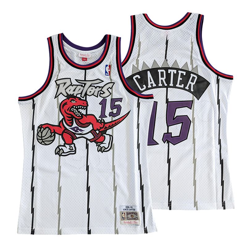 Vince Carter Toronto Raptors Hardwood Classics Throwback NBA Swingman Jersey