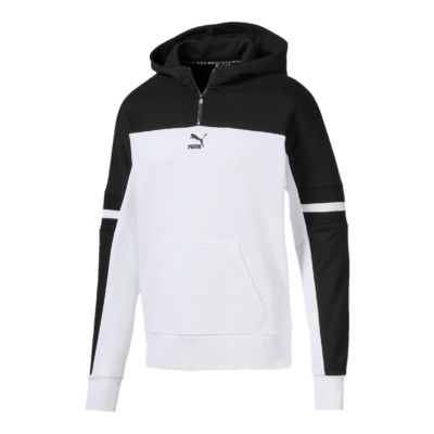 gildan black hoodie back