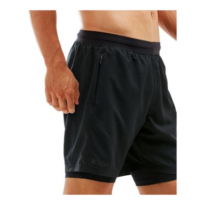 mens 2 in 1 shorts with compression