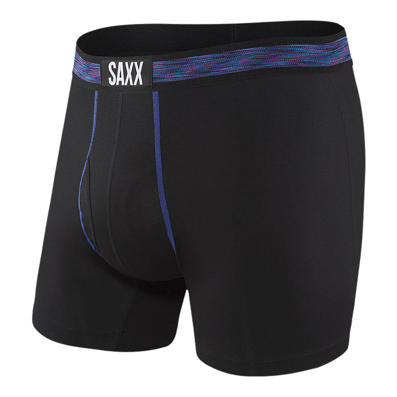 Saxx Ultra Boxer Brief Underwear with Fly - Black | Sport Chek