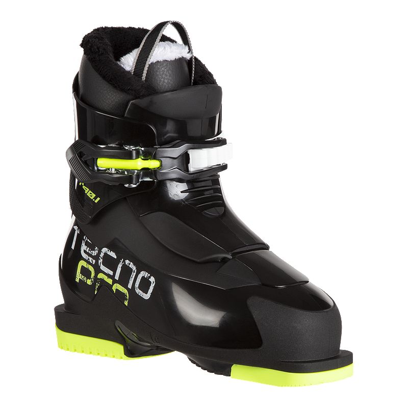 Tecno Pro Kinder Alpin Skischuhe T40 schwarz rot weiß 