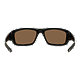 Oakley Valve Polished Black Sunglasses - Deep Blue Polarized