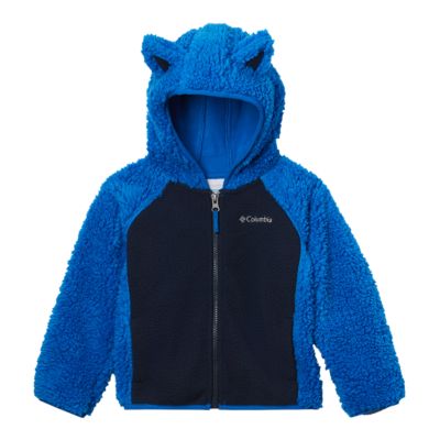 toddler columbia fleece with hood