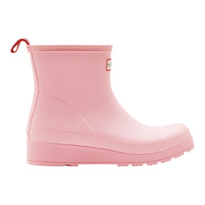hunter pink rain boots