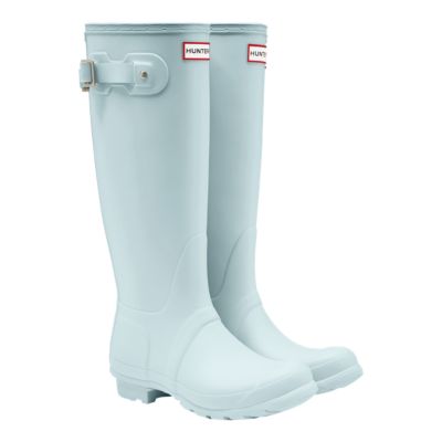 blue hunter rain boots