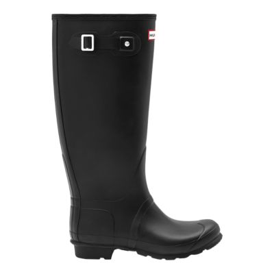 womens tall black rain boots