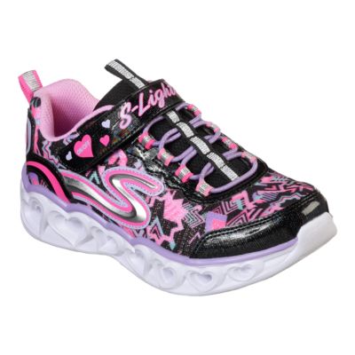 skechers light up hearts