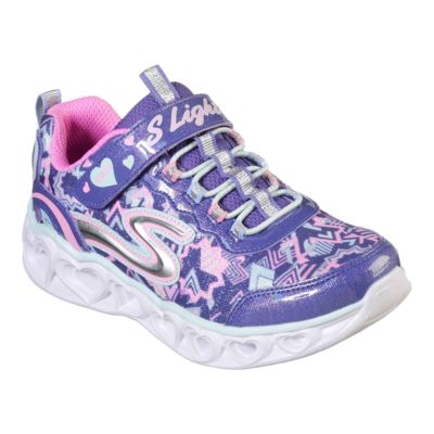skechers light up hearts