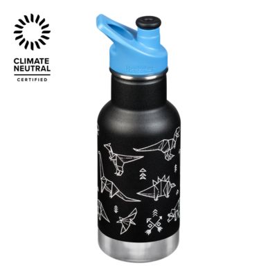Klean Kanteen 12 Oz Insulated Kid Classic Water Bottle Paper Dino Sport Chek