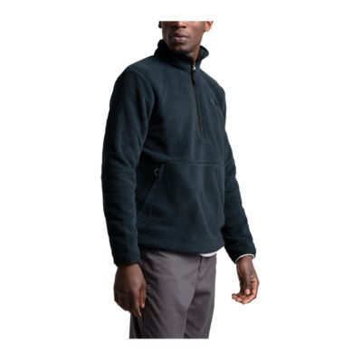 north face sherpa half zip