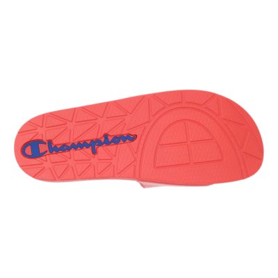 champion sandals red