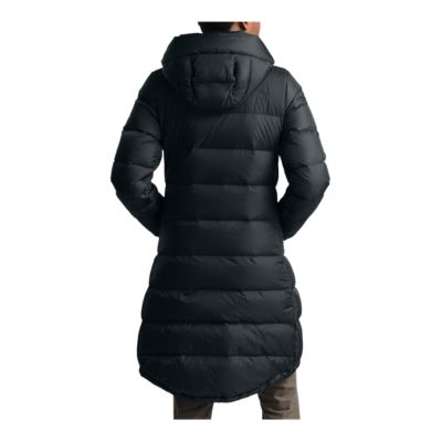 the north face black parka
